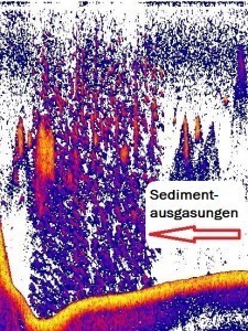 Sedimentausgasung Beispiel